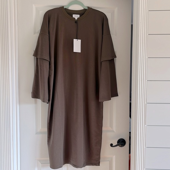 Grey Lab 💯% Cotton Dress NEW - Picture 1 of 6